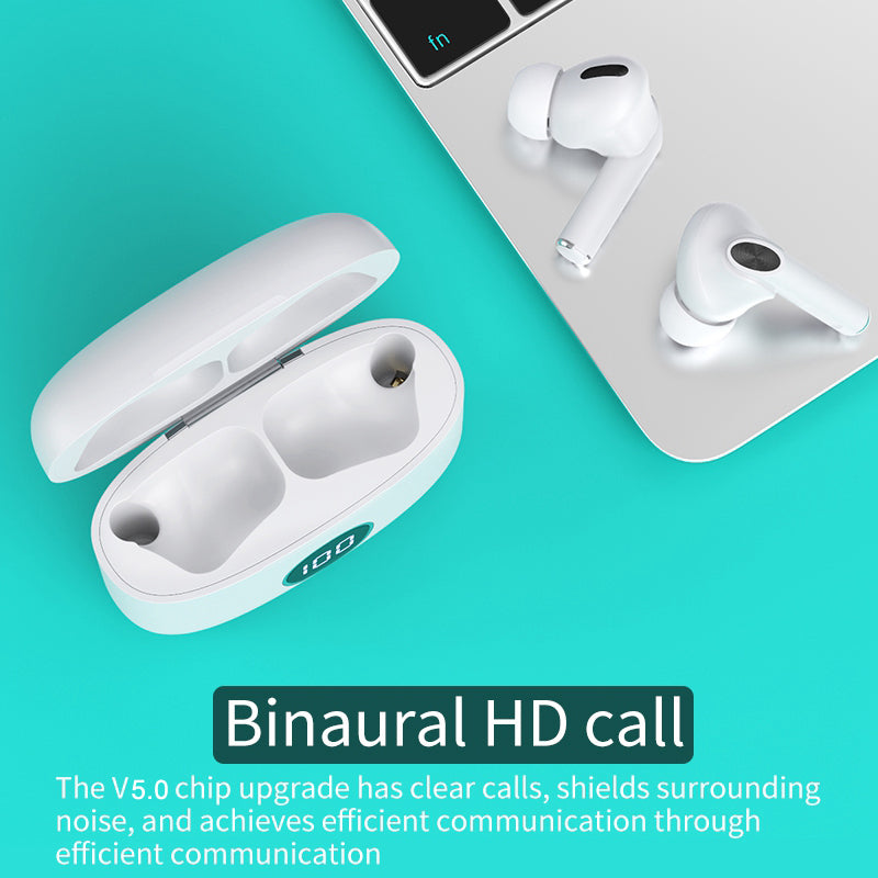 M10 TWS Wireless Bluetooth Earphone ANC Noise Reduction Digital Display Mini In-ear Stereo Music Headset M10 TWS Wireless Bluetooth Earphone ANC Noise Reduction Digital Display Mini In-ear Stereo Music Headset
